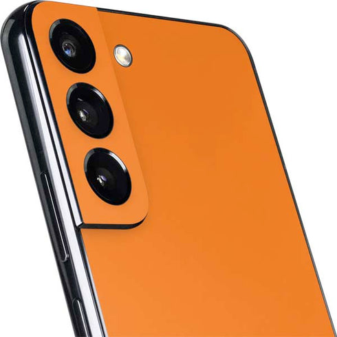 Orange Solid Galaxy S22 Skin
